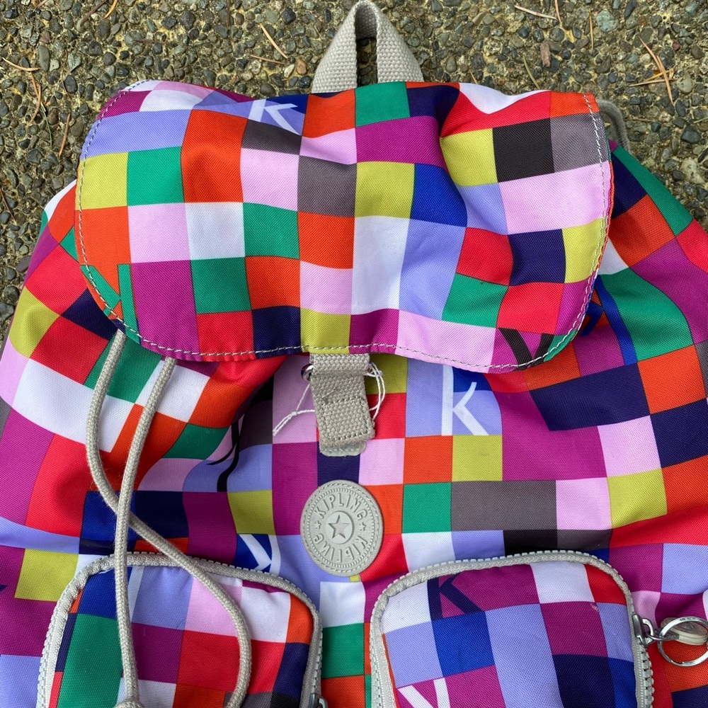 Kipling Multicolour backpack - Picture 1 of 6